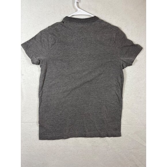 Abercrombie Kids XL Gray Muscle T-Shirt With Blue Embroidered Logo "92" - Picture 8 of 9